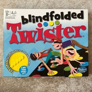 Brand New Blindfolded Twister Game Textured Spots Colorful Fun Party Game